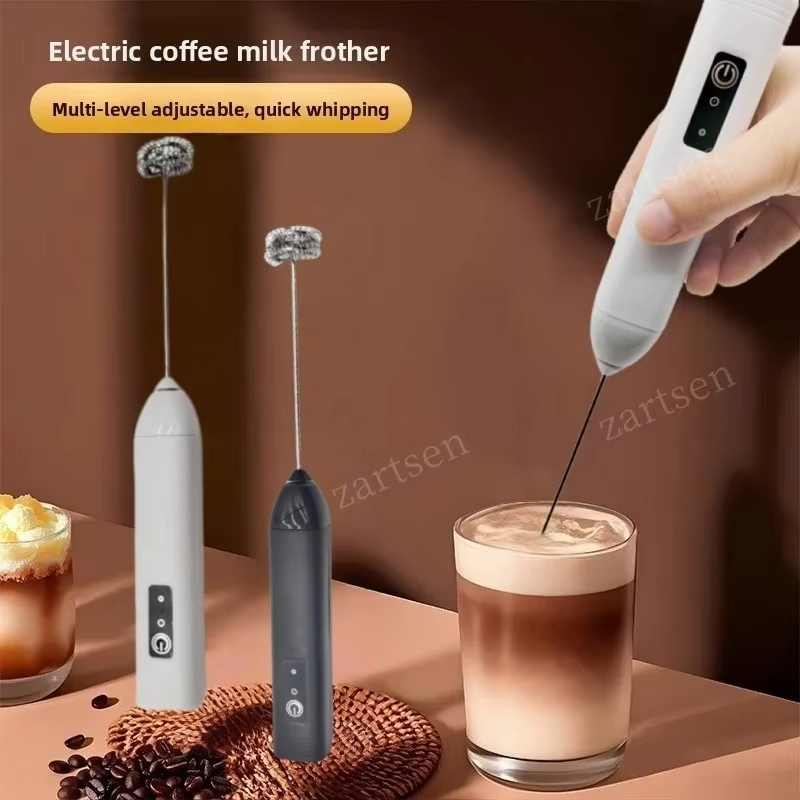 Donut Maker Mini - Handmixer für Milch und Kaffee, Eierschläger,