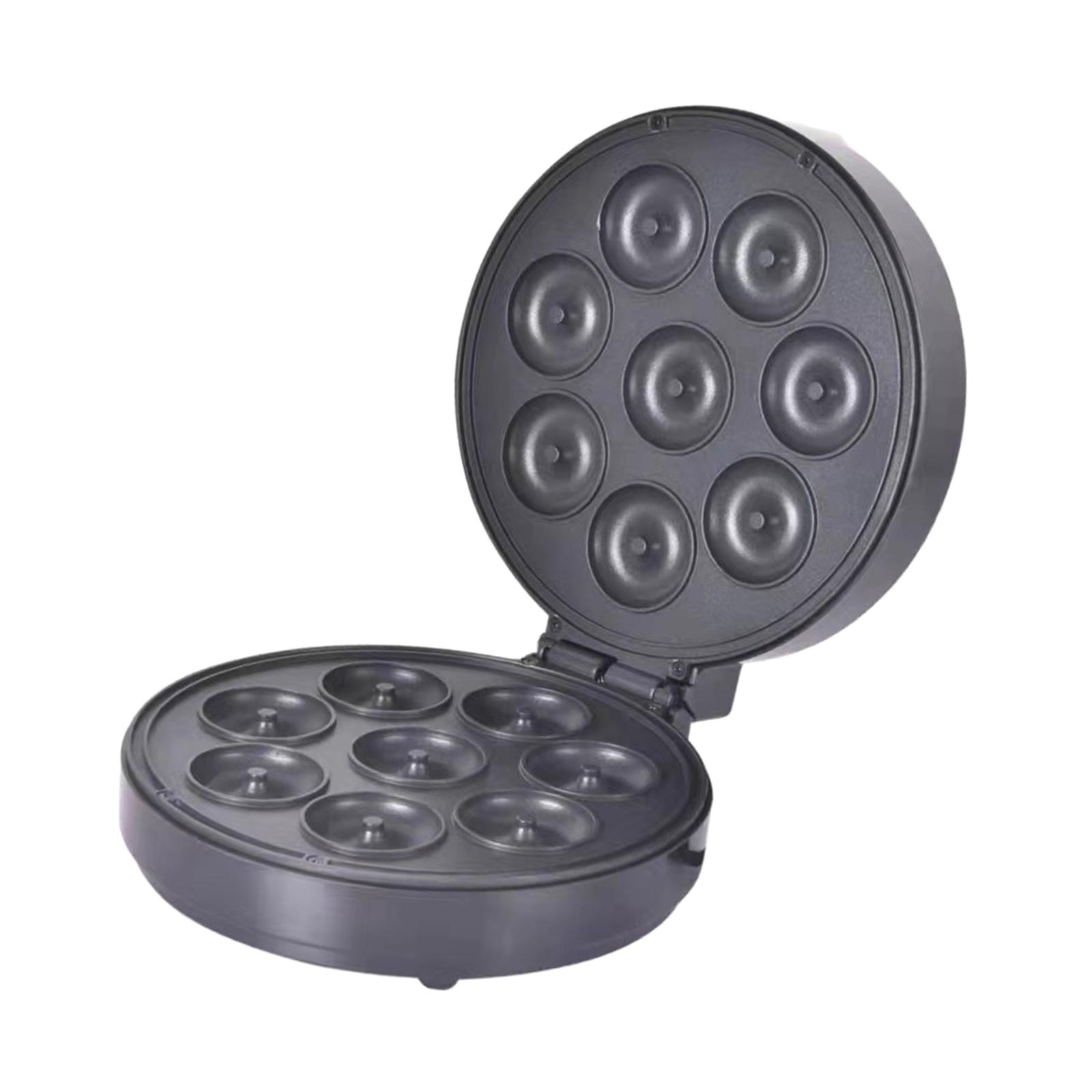 Donut Maker Mini - Mini-Donut-Maker-Maschine, leichtgewichtig, für 8 Donuts, für