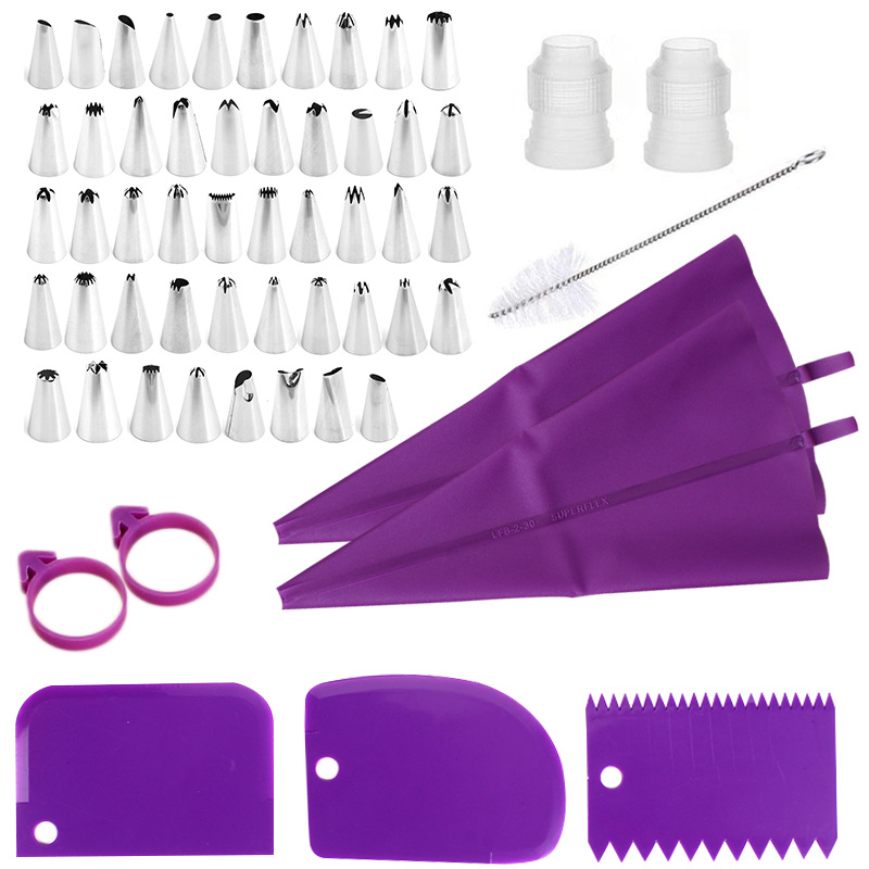 Kitchen Appliances On Sale - Edelstahl-Spritztüllen-Set mit Spritzbeutel, Küchen- und Konditoreiwerkzeuge