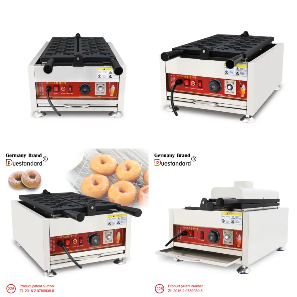 Donut Maker Mini - Kommerzielle Waffeleisen-Maschine Mini-Donut-Maschine Kleine Donut-Maschine zum