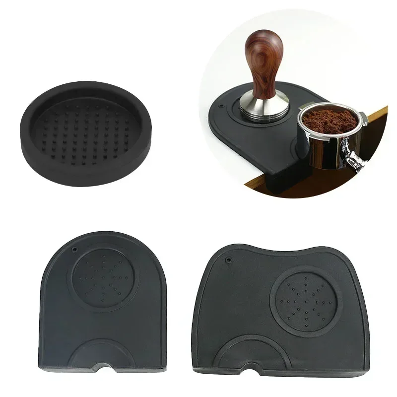 Kitchen Appliances On Sale - Kaffeepulver-Pad, rutschfeste Silikon-Stampfstation, Espresso-Matte für Zuhause,