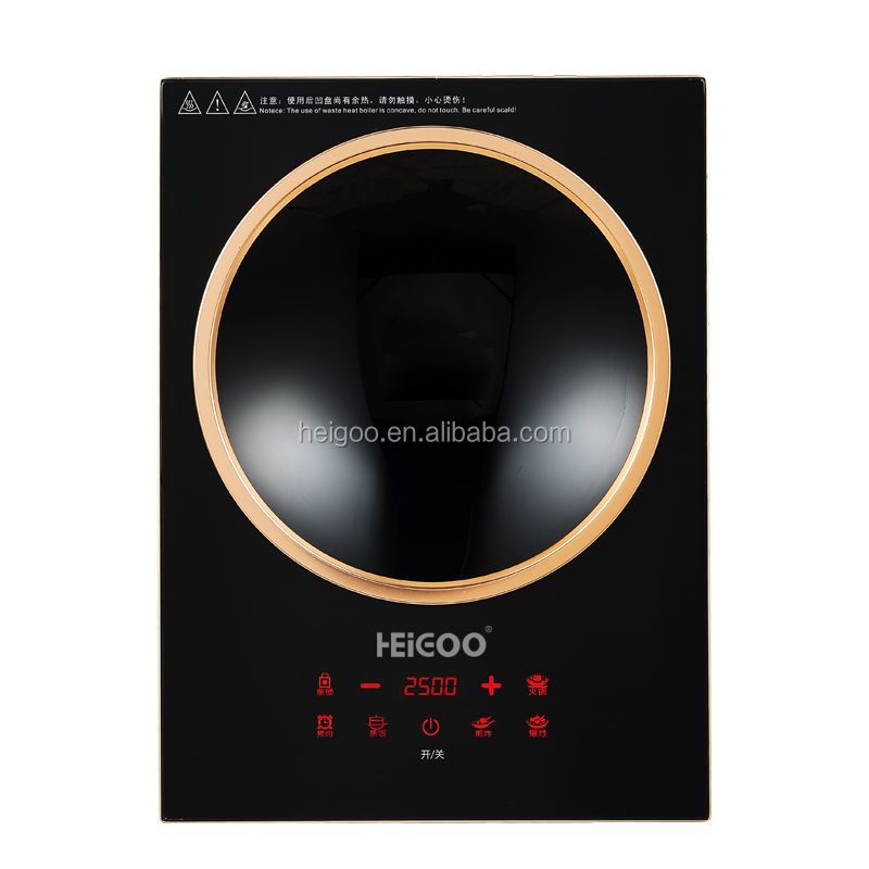 Induction Cooktop Portable - Eingebauter und tragbarer konkaver elektrischer Induktionsherd