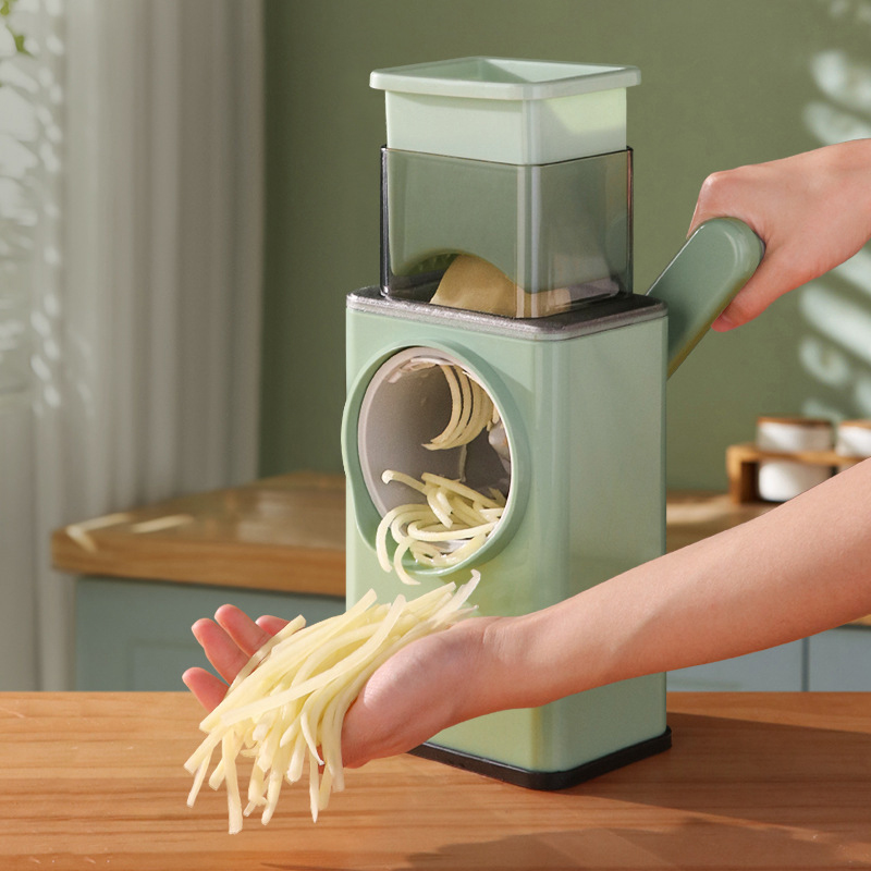 Kitchen Appliances Japan - Multifunktionaler Gemüseschneider für Zuhause, Manueller Reibe-