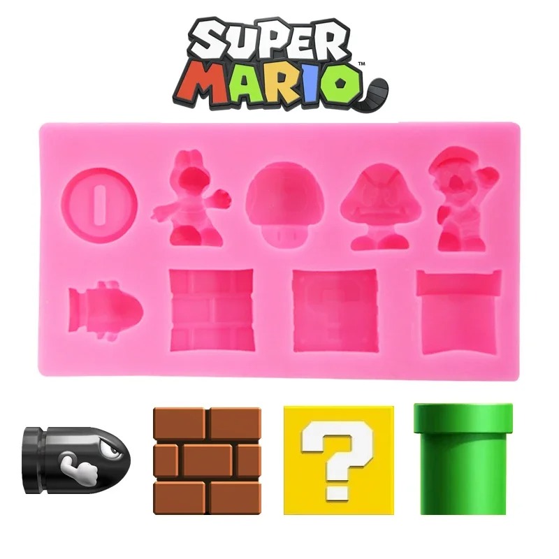 Kitchen Appliances On Sale - 3D Super Mario Bros Kuchenform Cartoon