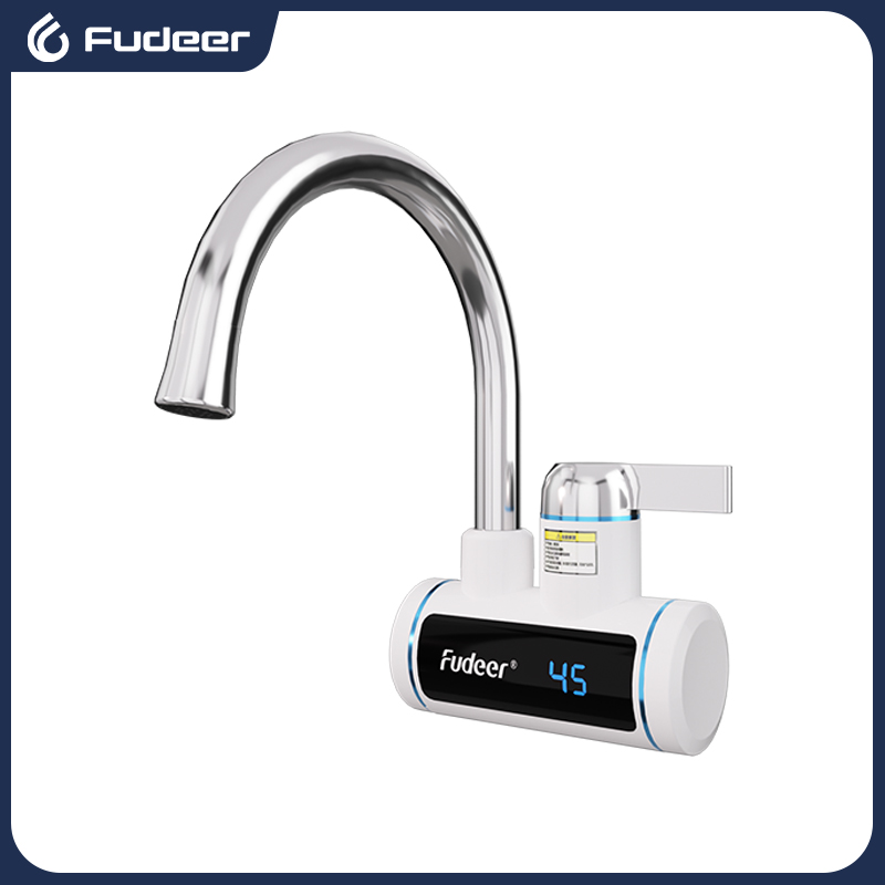 Kitchen Appliances Germany - Fudeer Elektrischer Warmwasserbereiter, 220 V, Küchenarmatur,
