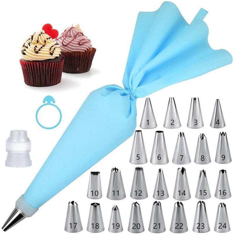 Kitchen Appliances On Sale - Spritztüllen-Set für Kuchendekoration, Konditorei-Ausrüstung, Küchenzubehör, Spritzbeutel