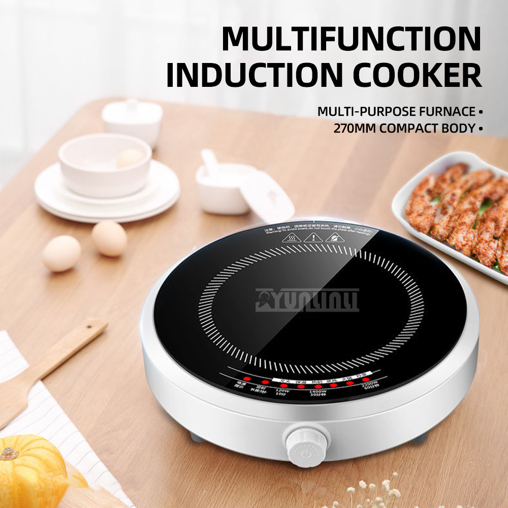 Runder intelligenter Induktion – Induction Cooktop Portable Bewertung und Preis