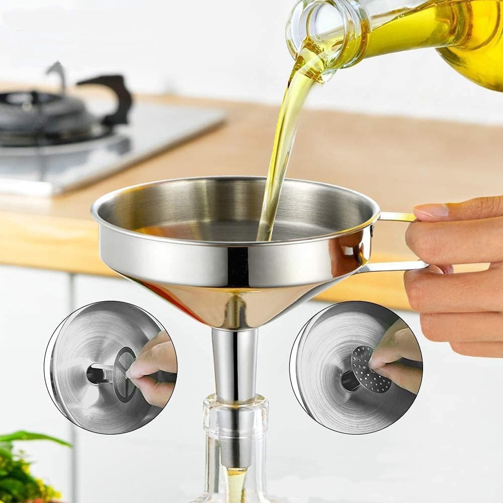 1 Stück Edelstahl-Öltrichter m – Kitchen Appliances On Sale Bewertung und Preis