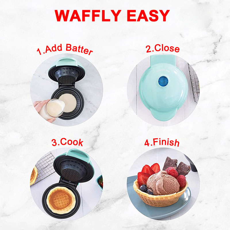 110V/220V Waffelschalen-Maker, – Donut Maker Mini Bewertung und Preis