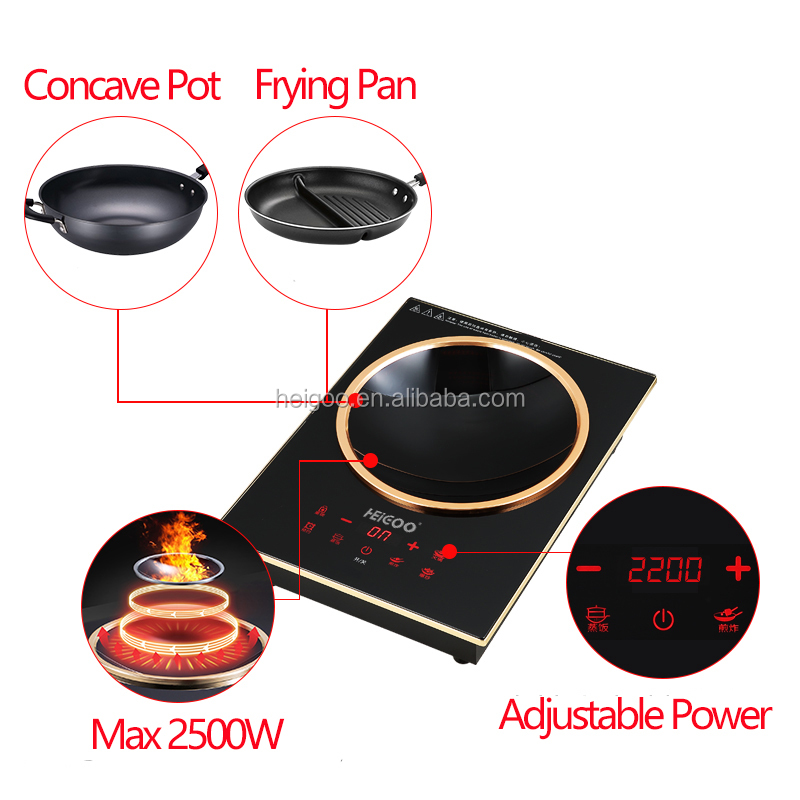 Eingebauter und tragbarer konk – Induction Cooktop Portable Bewertung und Preis