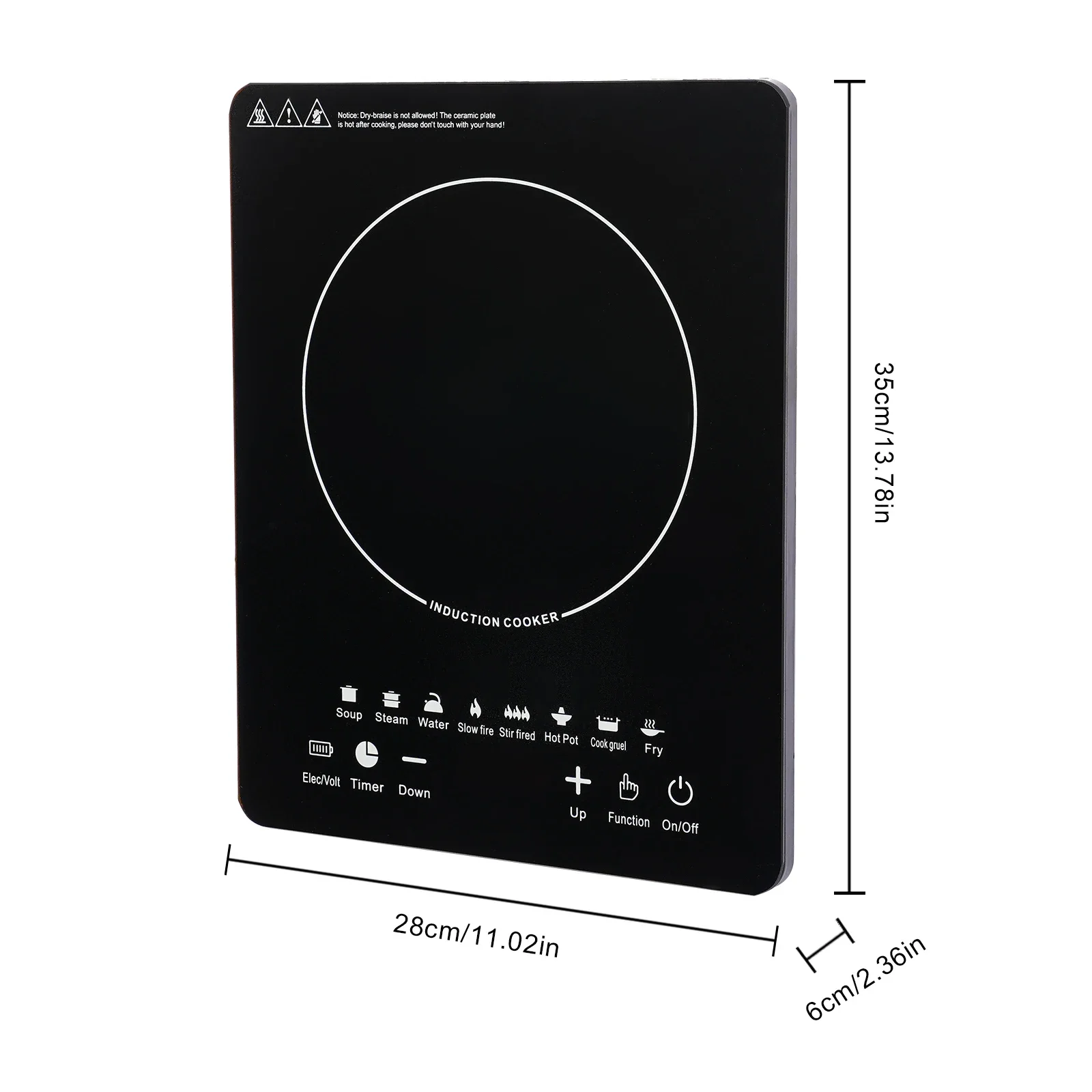 750W Intelligenter Tragbarer I – Induction Cooktop Portable Bewertung und Preis
