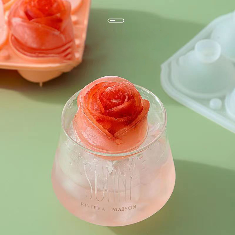 3D Rose Eis Formen 4 Löcher Ei – Kitchen Appliances On Sale Bewertung und Preis