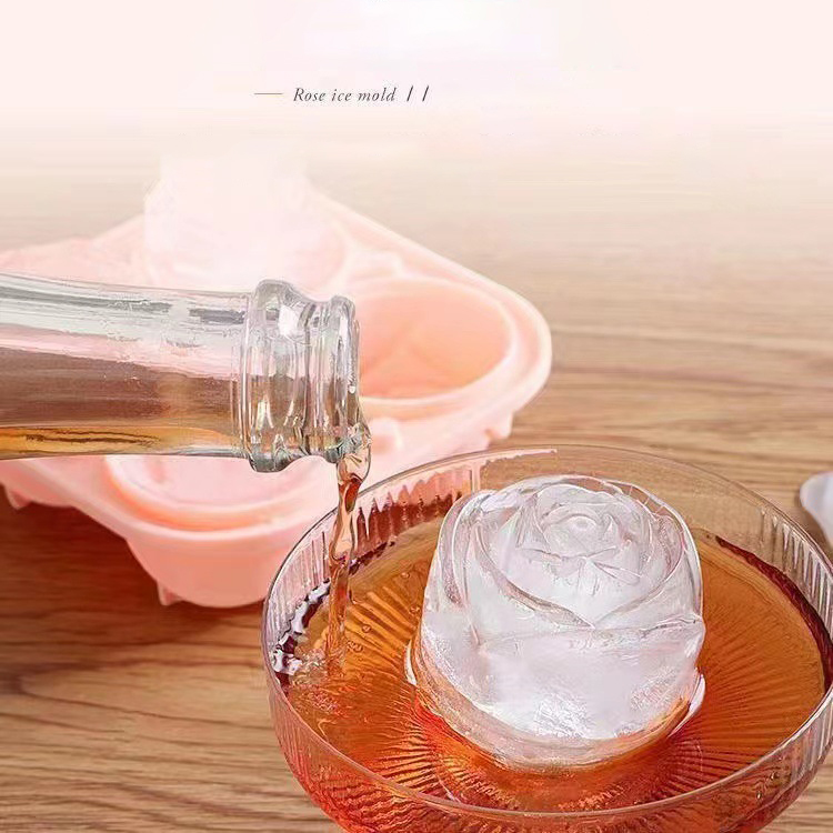 3D Rose Eis Formen 4 Löcher Ei – Kitchen Appliances On Sale Bewertung und Preis