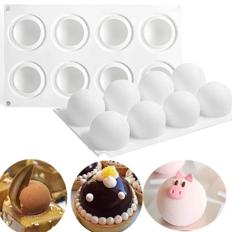 3D Kugel Silikon Form Für Mous – Kitchen Appliances On Sale Bewertung und Preis