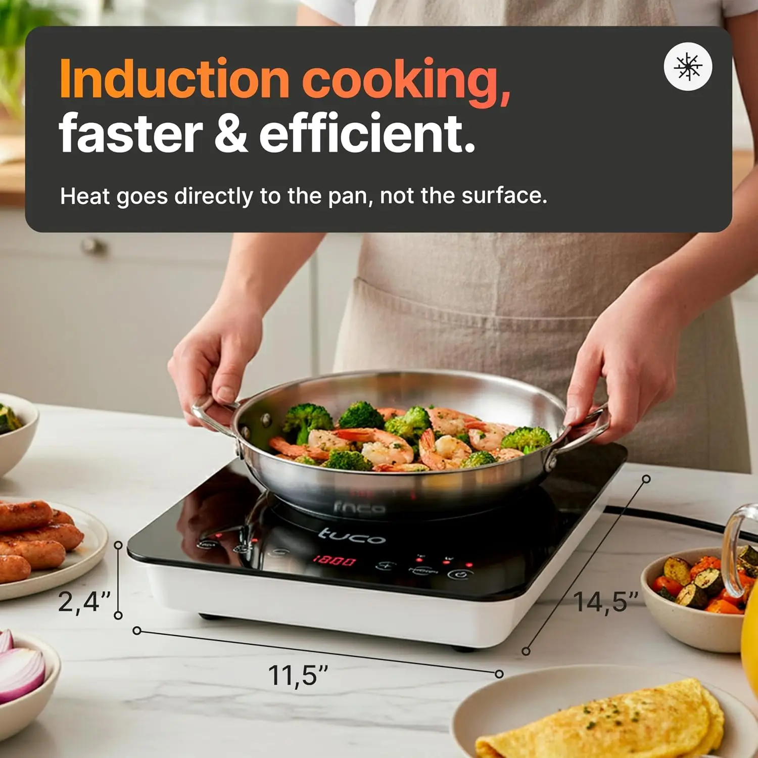 Tragbares Induktionskochfeld P – Induction Cooktop Portable Bewertung und Preis