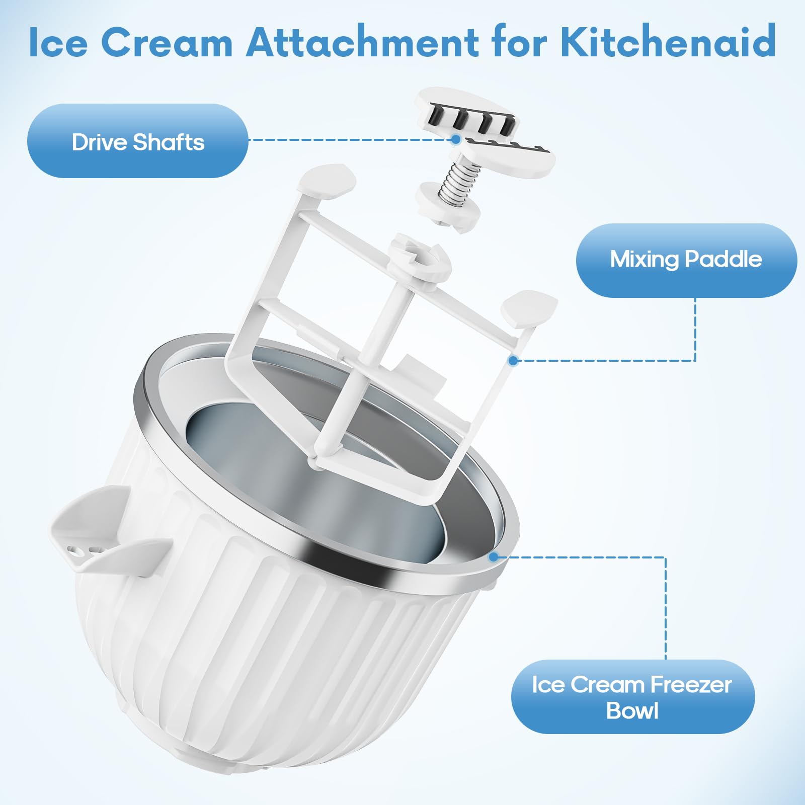 2-Liter-Eiscreme-Aufsatz für K – Kitchen Appliances Germany Bewertung und Preis