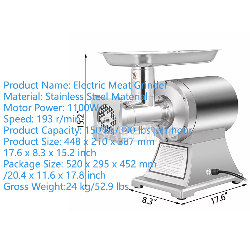 BABEJING 2025 Neuer elektrisch – Meat Grinder Attachment Bewertung und Preis